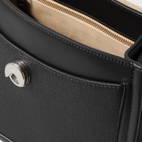 Chloe Tess Leather Day Tote, Small Black - Picture 6 of 10
